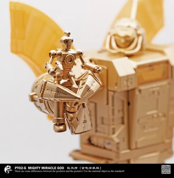 PT-02G Mighty Miracle God Gold Version | Pangu Toys
