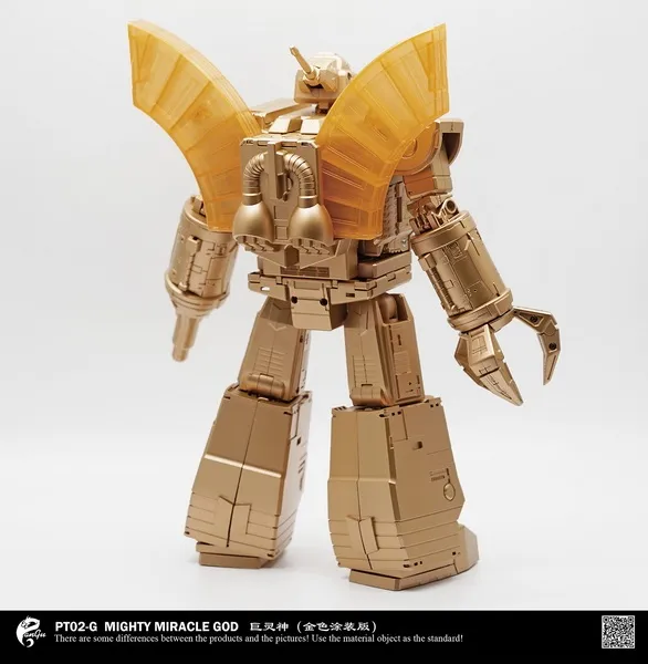 PT-02G Mighty Miracle God Gold Version | Pangu Toys