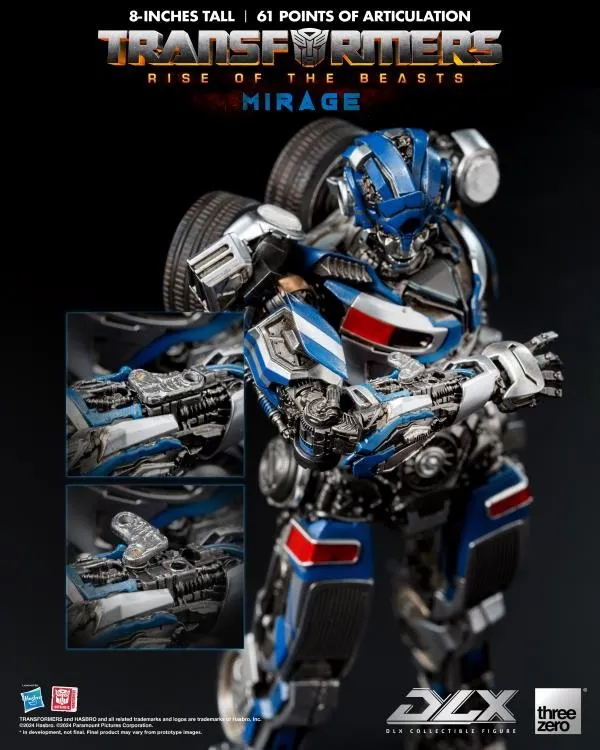 Mirage DLX Scale Collectible Figure | Transformers: Rise Of The Beasts | threezero