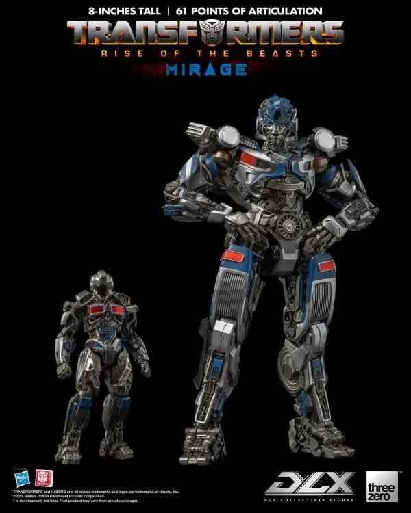 Mirage DLX Scale Collectible Figure | Transformers: Rise Of The Beasts | threezero