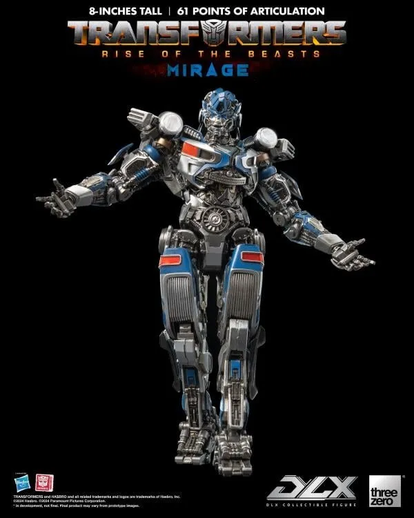 Mirage DLX Scale Collectible Figure | Transformers: Rise Of The Beasts | threezero
