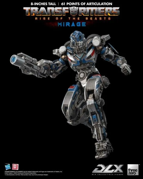 Mirage DLX Scale Collectible Figure | Transformers: Rise Of The Beasts | threezero
