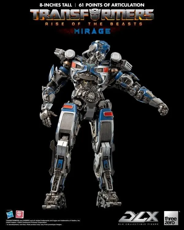 Mirage DLX Scale Collectible Figure | Transformers: Rise Of The Beasts | threezero