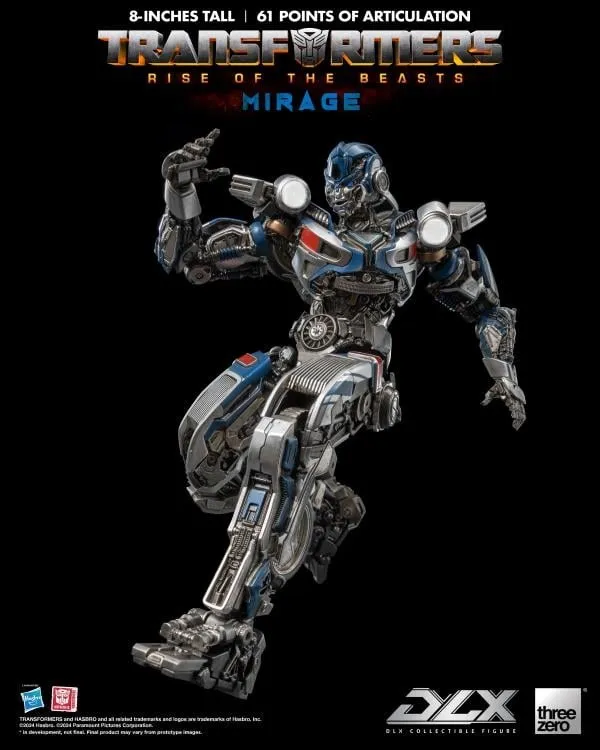 Mirage DLX Scale Collectible Figure | Transformers: Rise Of The Beasts | threezero