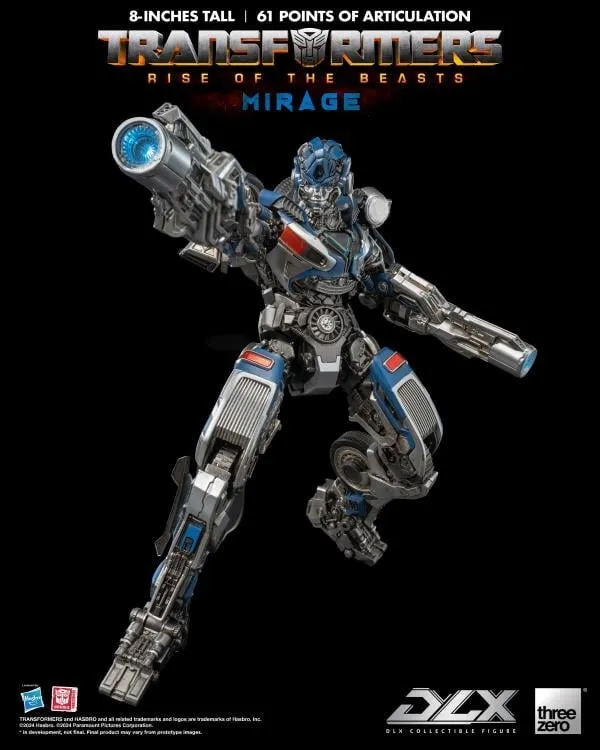 Mirage DLX Scale Collectible Figure | Transformers: Rise Of The Beasts | threezero