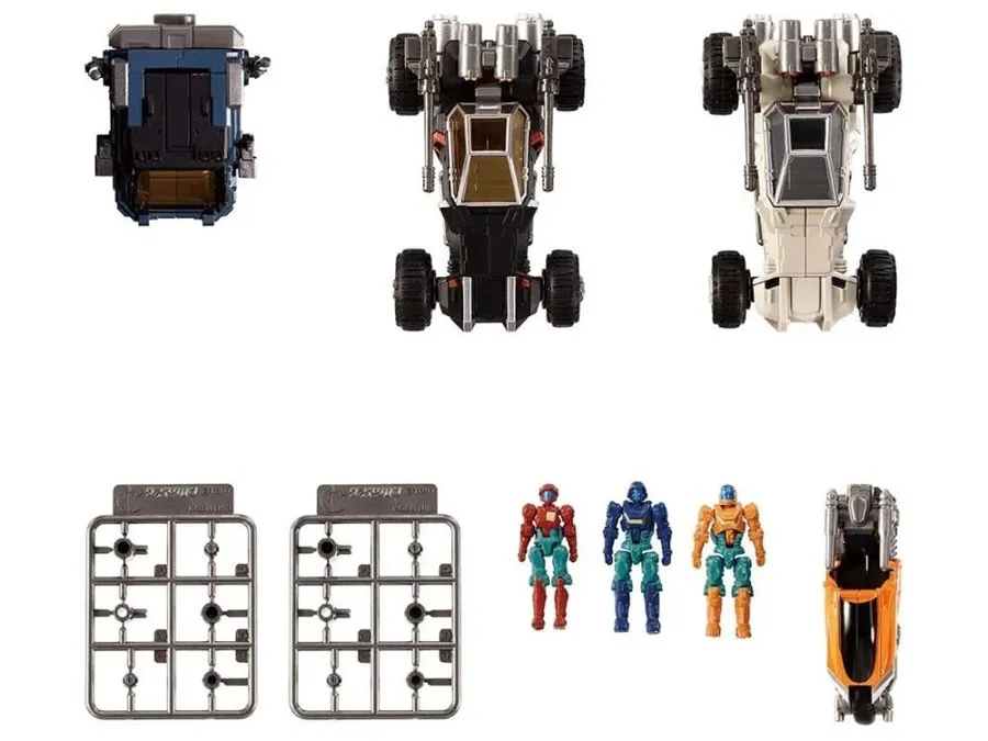 D-06 D Vehicles Wave 6 | Diaclone Reboot