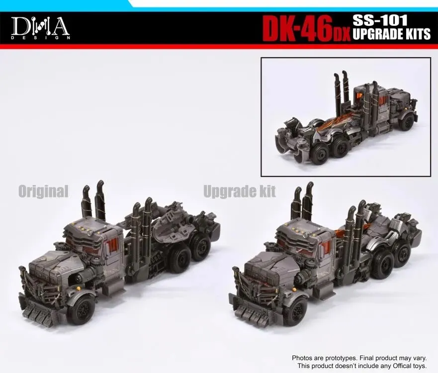 DK-46DX Upgrade Kit for Transformers Studio Series SS-101 Scourge | Dna Design | Upgrade Kit