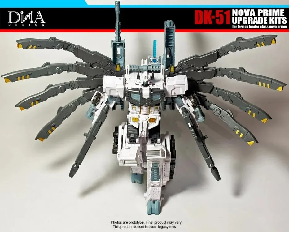 DK-51 Upgrade Kit for Transformers: Legacy Evolution Leader Class Nova Prime | Dna Design | Upgrade Kit