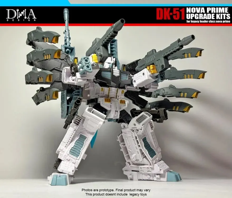 DK-51 Upgrade Kit for Transformers: Legacy Evolution Leader Class Nova Prime | Dna Design | Upgrade Kit