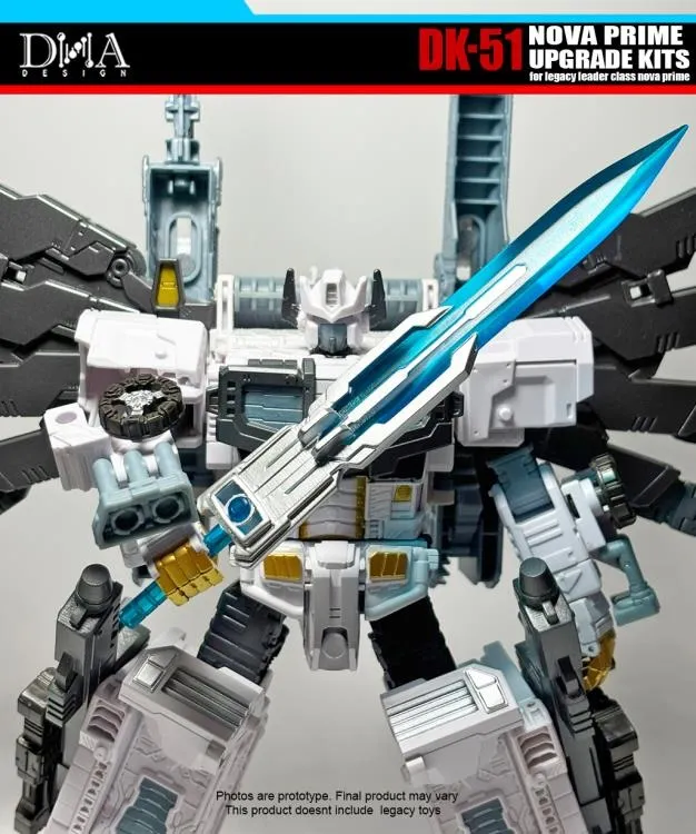 DK-51 Upgrade Kit for Transformers: Legacy Evolution Leader Class Nova Prime | Dna Design | Upgrade Kit