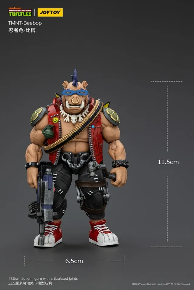 Beebop 1/18 Scale | Teenage Mutant Ninja Turtles | Joy Toy