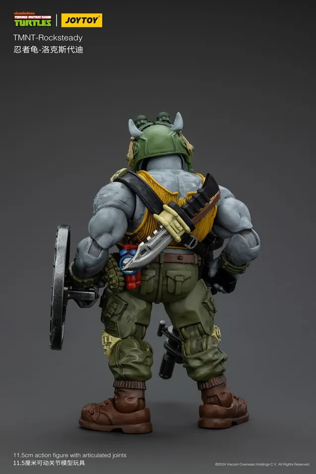 Rocksteady 1/18 Scale | Teenage Mutant Ninja Turtles | Joy Toy
