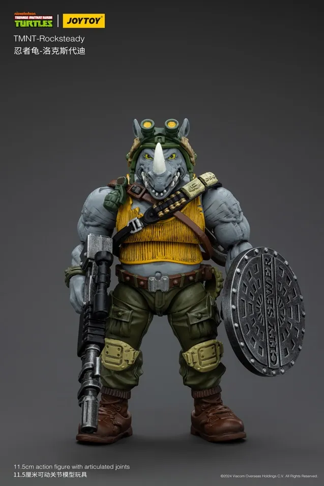 Rocksteady 1/18 Scale | Teenage Mutant Ninja Turtles | Joy Toy