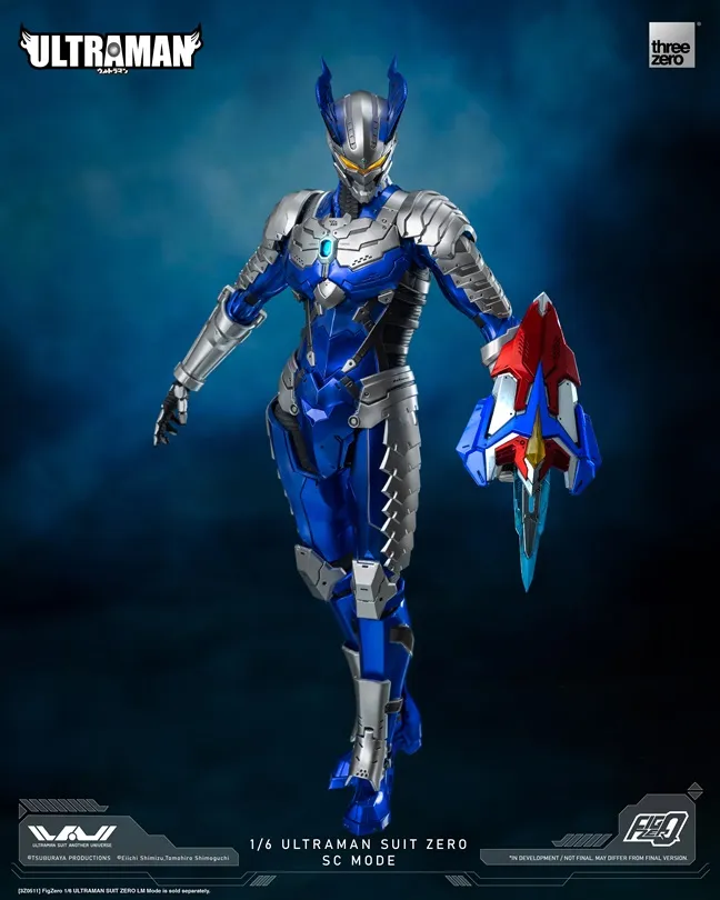 Ultraman Suit Zero (SC Mode) FigZero Collectible Figure | Ultraman Suit Another Universe | threezero