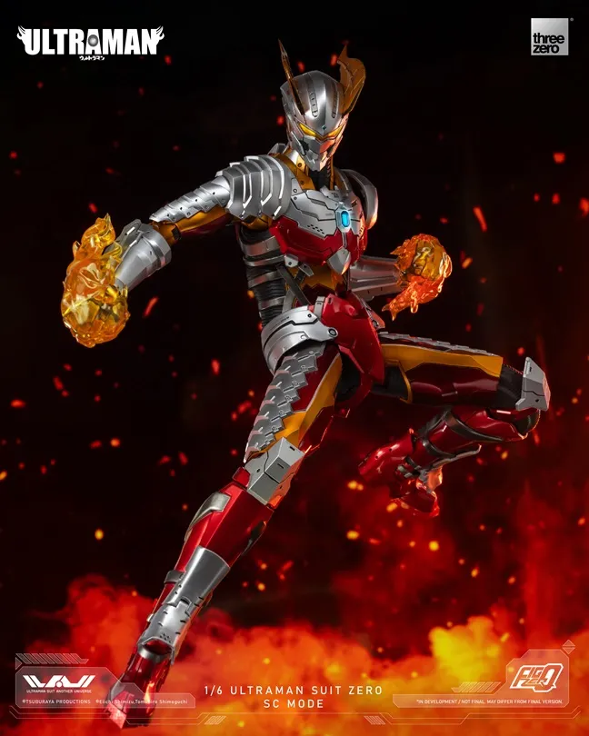 Ultraman Suit Zero (SC Mode) FigZero Collectible Figure | Ultraman Suit Another Universe | threezero