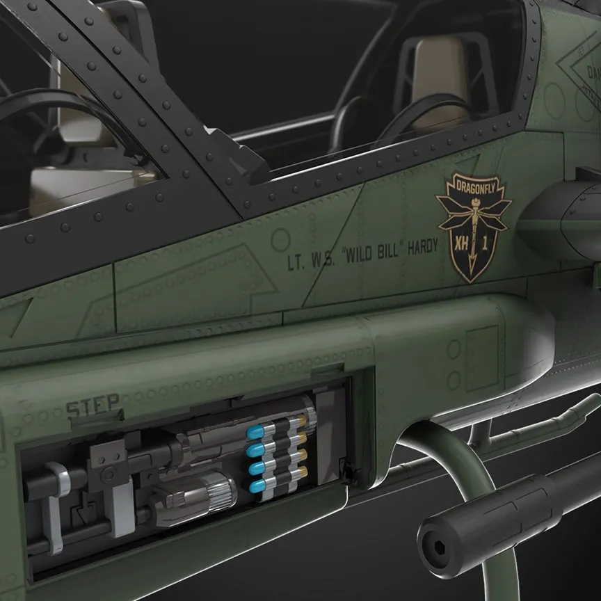 G.I. Joe Assault Copter Dragonfly (XH-1) 6-Inch Scale | G.I. Joe Classified Series