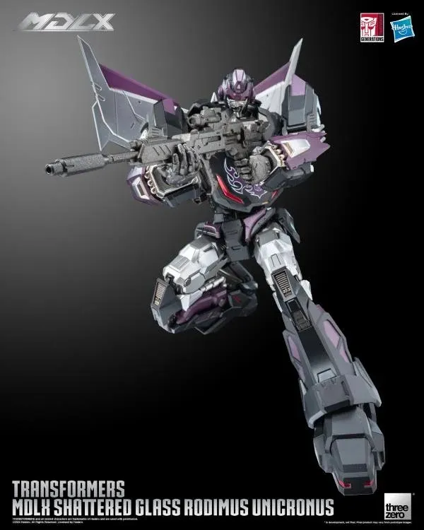 Shattered Glass Rodimus Unicronus MDLX Scale Collectible Figure | Transformers | Threezero