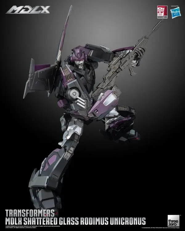 Shattered Glass Rodimus Unicronus MDLX Scale Collectible Figure | Transformers | Threezero