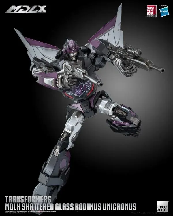 Shattered Glass Rodimus Unicronus MDLX Scale Collectible Figure | Transformers | Threezero