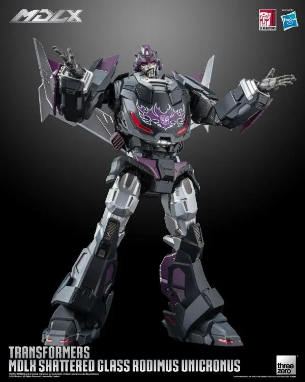 Shattered Glass Rodimus Unicronus MDLX Scale Collectible Figure | Transformers | Threezero
