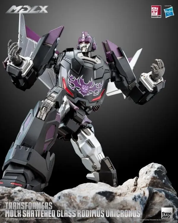 Shattered Glass Rodimus Unicronus MDLX Scale Collectible Figure | Transformers | Threezero