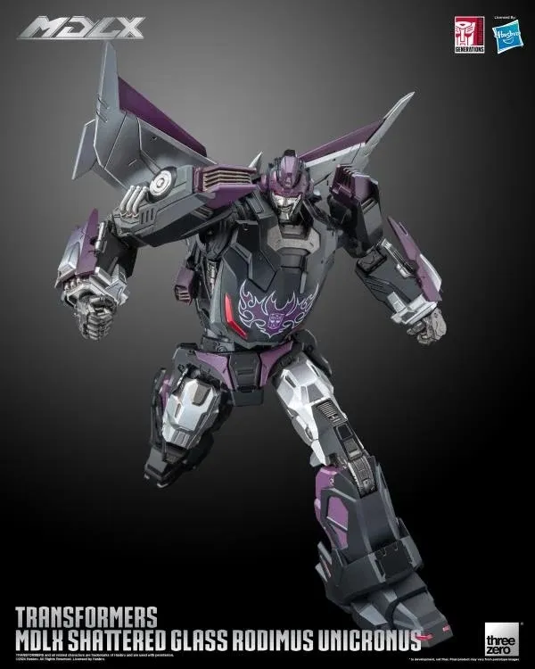 Shattered Glass Rodimus Unicronus MDLX Scale Collectible Figure | Transformers | Threezero