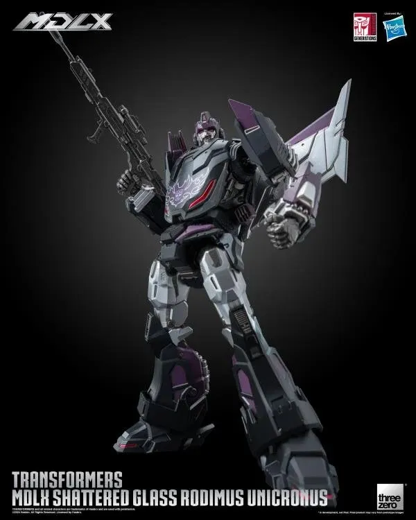 Shattered Glass Rodimus Unicronus MDLX Scale Collectible Figure | Transformers | Threezero