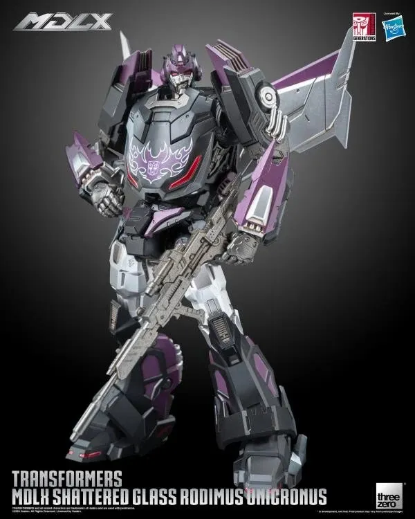 Shattered Glass Rodimus Unicronus MDLX Scale Collectible Figure | Transformers | Threezero
