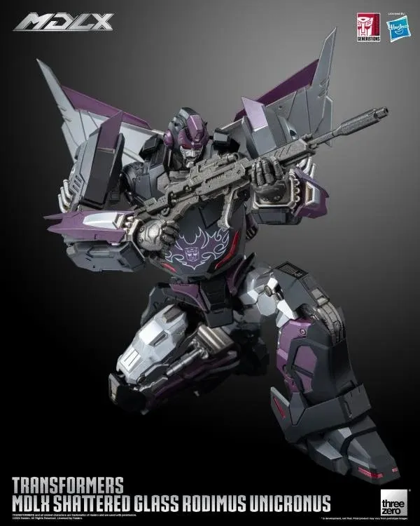 Shattered Glass Rodimus Unicronus MDLX Scale Collectible Figure | Transformers | Threezero