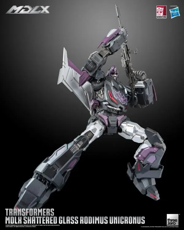 Shattered Glass Rodimus Unicronus MDLX Scale Collectible Figure | Transformers | Threezero