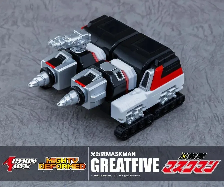 Maskman Great Five Mighty Deformed | Hikari Sentai Maskman | Action Toys