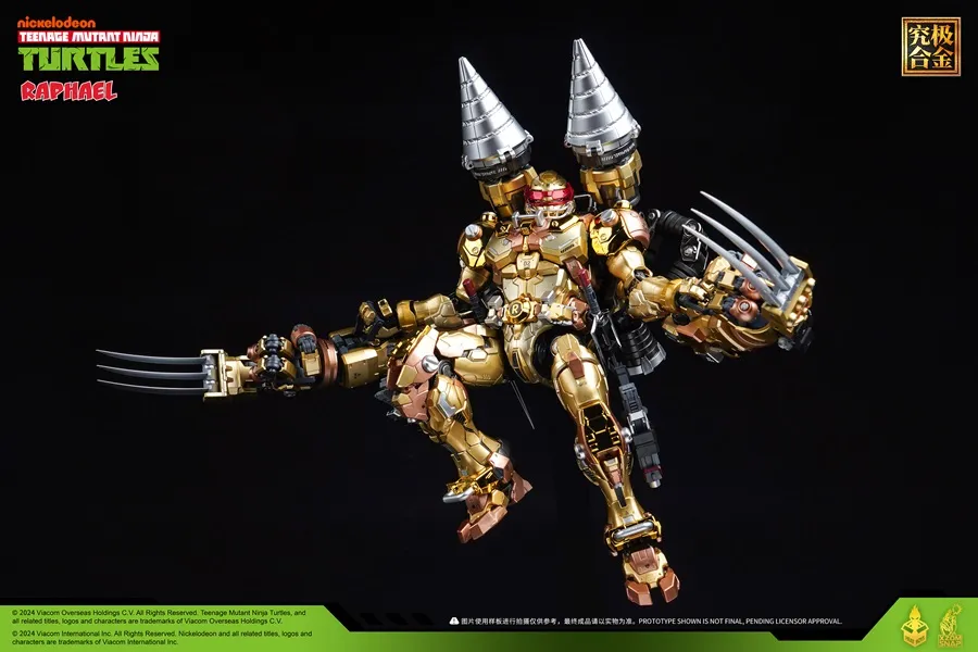 HB0086 Raphael Golden Version | Heat Boys TMNT Mecha Figure | TFSource