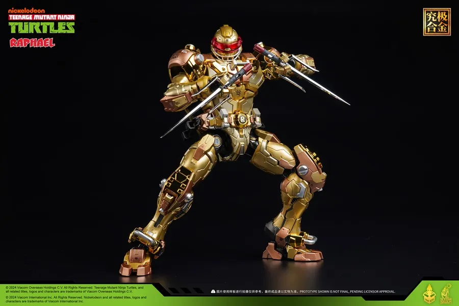HB0086 Raphael Golden Version | Heat Boys TMNT Mecha Figure | TFSource