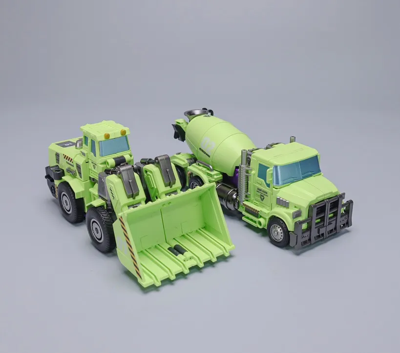 GLA-01 and GLA-02 Set of 2 | Heavy Duty Builder | Mecha Invasion Giant Legion Combiner