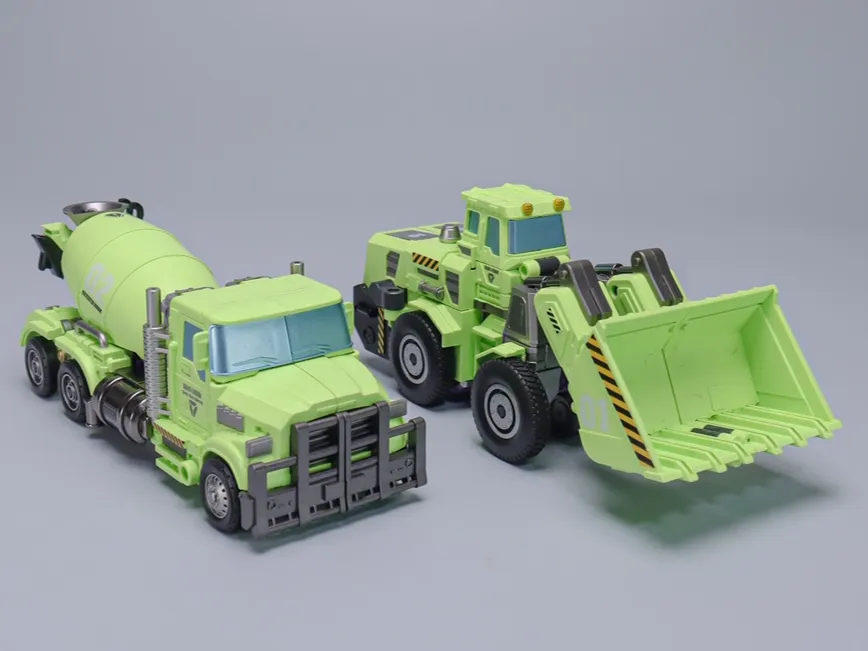 GLA-01 and GLA-02 Set of 2 | Heavy Duty Builder | Mecha Invasion Giant Legion Combiner