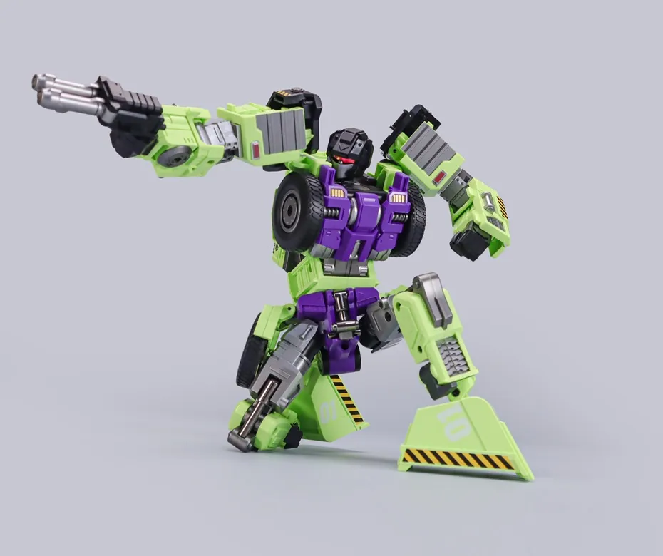 GLA-01 and GLA-02 Set of 2 | Heavy Duty Builder | Mecha Invasion Giant Legion Combiner