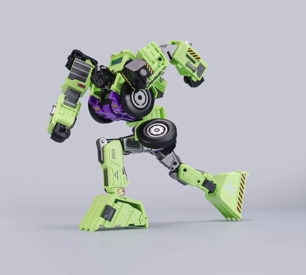 GLA-01 and GLA-02 Set of 2 | Heavy Duty Builder | Mecha Invasion Giant Legion Combiner