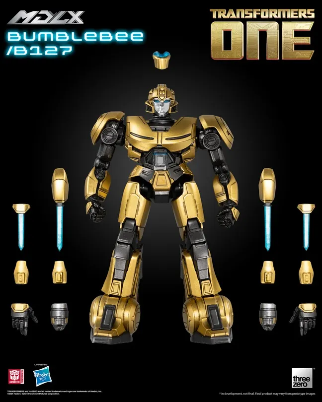 Bumblebee/B127 MDLX Scale Collectible Figure | Transformers One | threezero