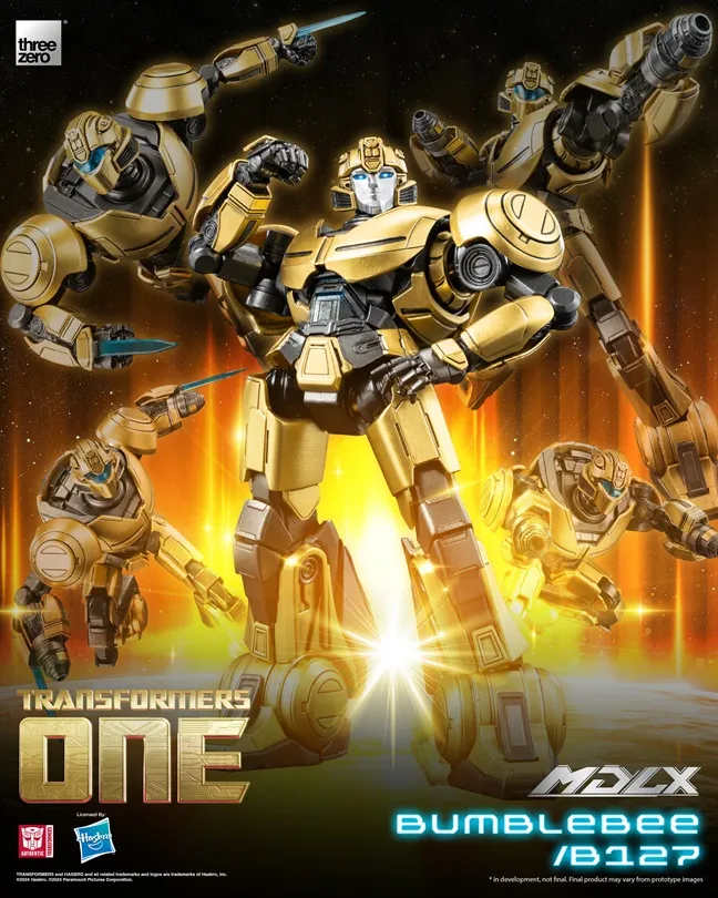 Bumblebee/B127 MDLX Scale Collectible Figure | Transformers One | threezero