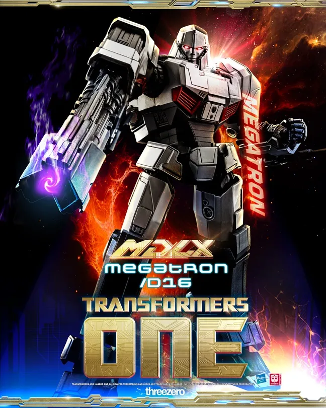 Megatron/D16 MDLX Scale Collectible Figure | Transformers One | threezero