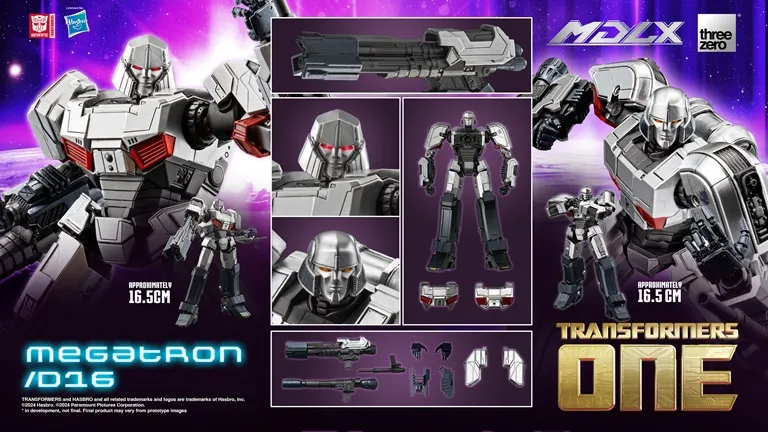 Megatron/D16 MDLX Scale Collectible Figure | Transformers One | threezero