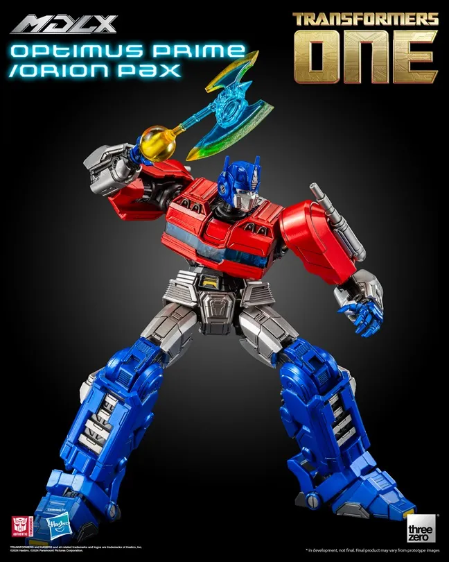Optimus Prime/Orion Pax MDLX Scale Collectible Figure | Transformers One | threezero