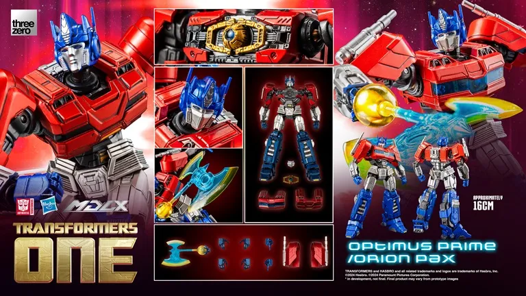 Optimus Prime/Orion Pax MDLX Scale Collectible Figure | Transformers One | threezero
