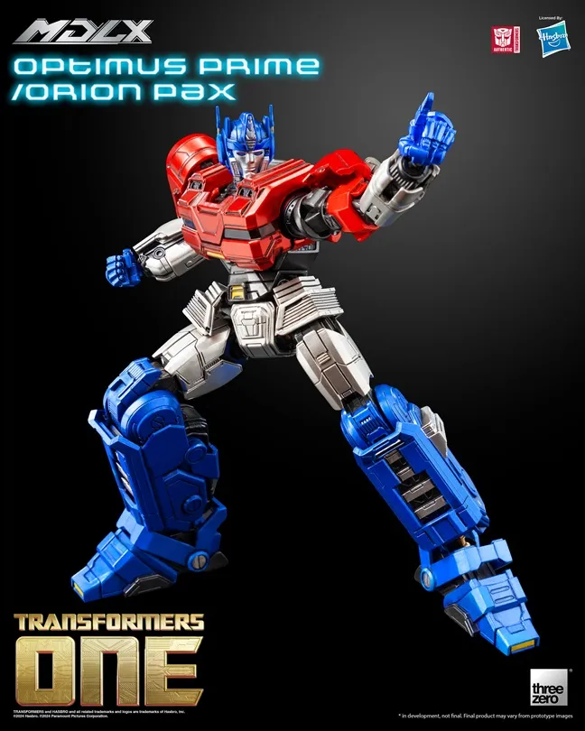 Optimus Prime/Orion Pax MDLX Scale Collectible Figure | Transformers One | threezero