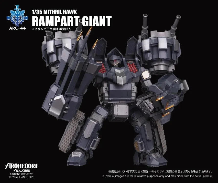 ARC-44 Mithril Hawk Rampart Giant 1:35 Scale | ARCHECORE