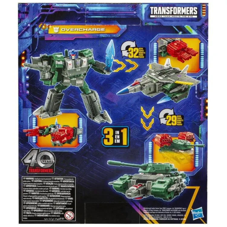 Overcharge Legacy Leader Class | Transformers Generations Legacy