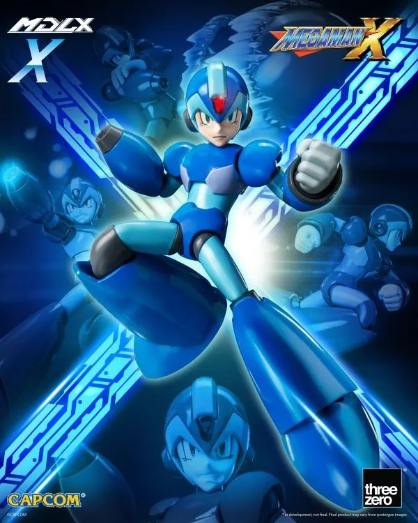 Mega Man X MDLX X Scale Collectible Figure | Mega Man X | threezero
