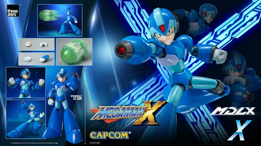 Mega Man X MDLX X Scale Collectible Figure | Mega Man X | threezero