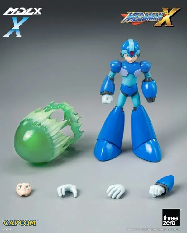 Mega Man X MDLX X Scale Collectible Figure | Mega Man X | threezero