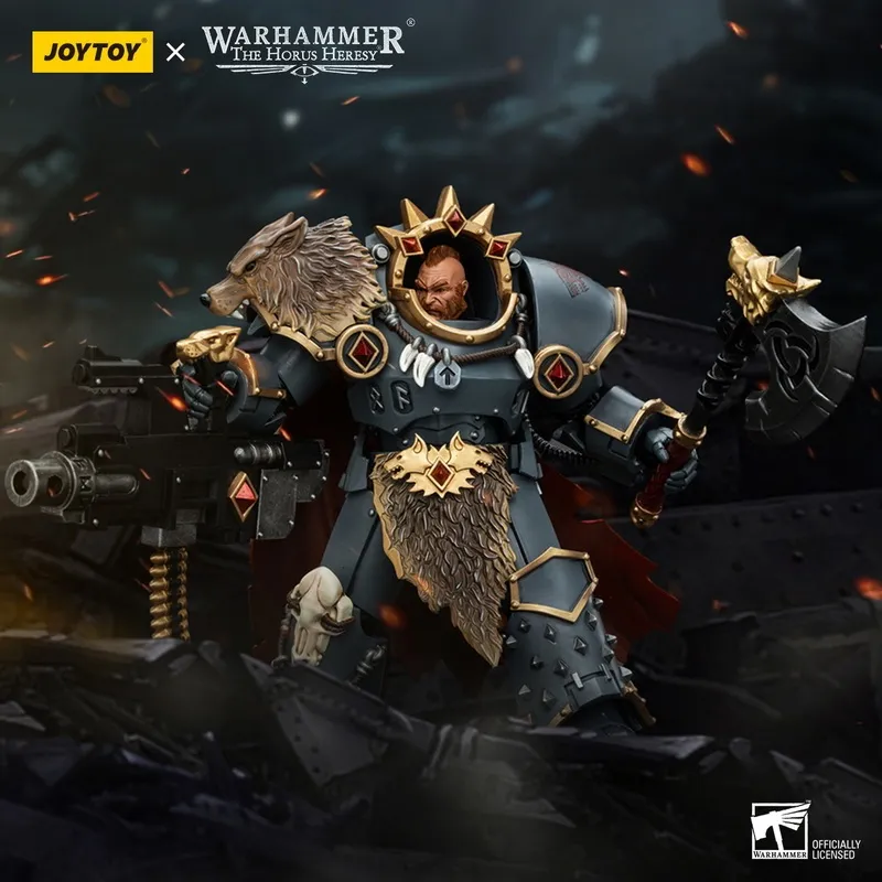 Space Wolves Hvarl Red-Blade 1/18 Scale | Warhammer: The Horus Heresy | Joy Toy